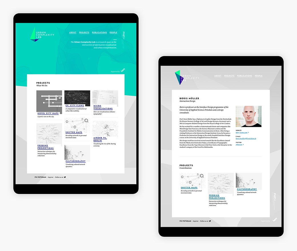 Urban Complexity Lab · Website